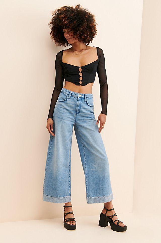 Triarchy Ms. Ciccone High Rise Jeans by FREE PEOPLE