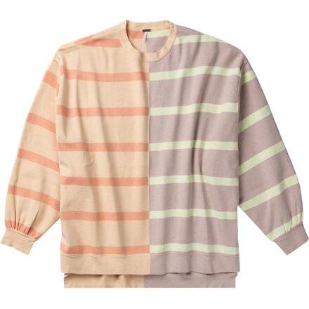 Uptown Stripe Pullover Sweater by FREE PEOPLE