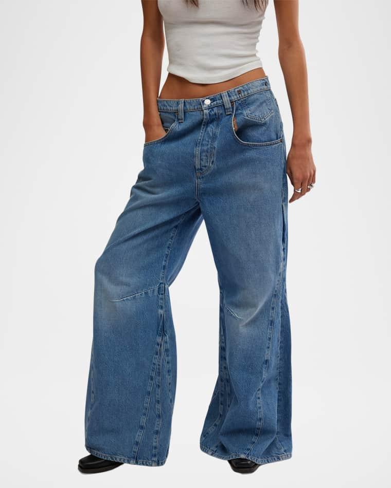 We The Free Eden High-Rise Slouchy Jeans by FREE PEOPLE