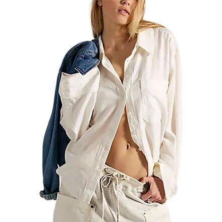 We The Free Laurel Linen Button-Up Shirt by FREE PEOPLE