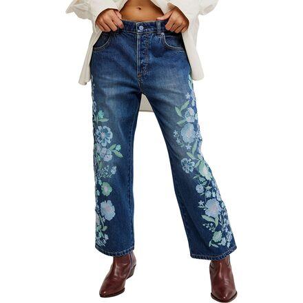 Willow Floral Embroidered Pant by FREE PEOPLE