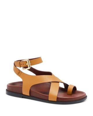 Women's Anya Crisscross Toe Ring Sandals by FREE PEOPLE