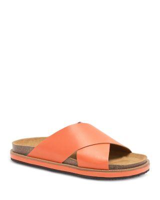 Women's Sidelines Crossover Slide Sandals by FREE PEOPLE