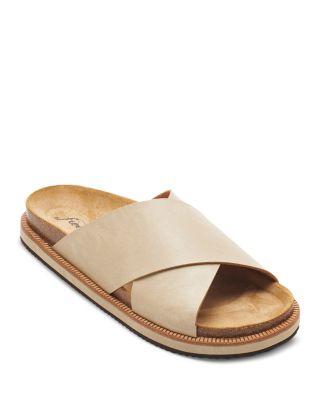 Women's Sidelines Crossover Slide Sandals by FREE PEOPLE
