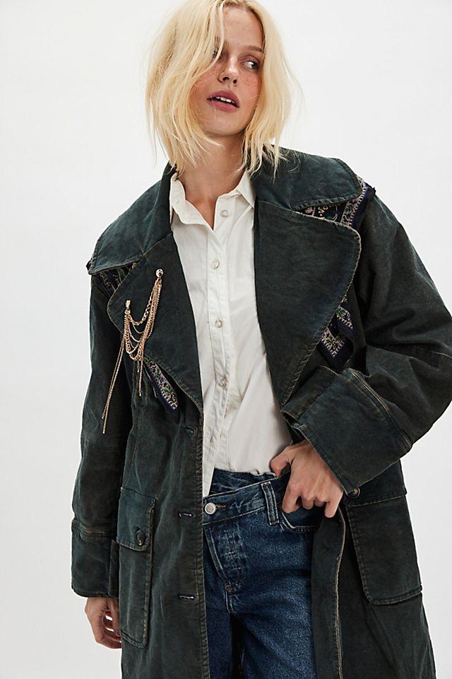 Wrap Me Up Chain Brooch by FREE PEOPLE