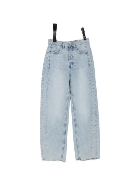 button-fastening jeans by FREE PEOPLE
