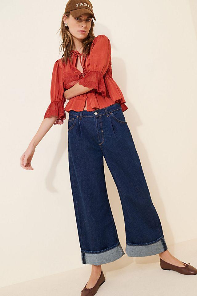 Alia Wide-Leg Jeans by FREE PEOPLE | FREE PEOPLE