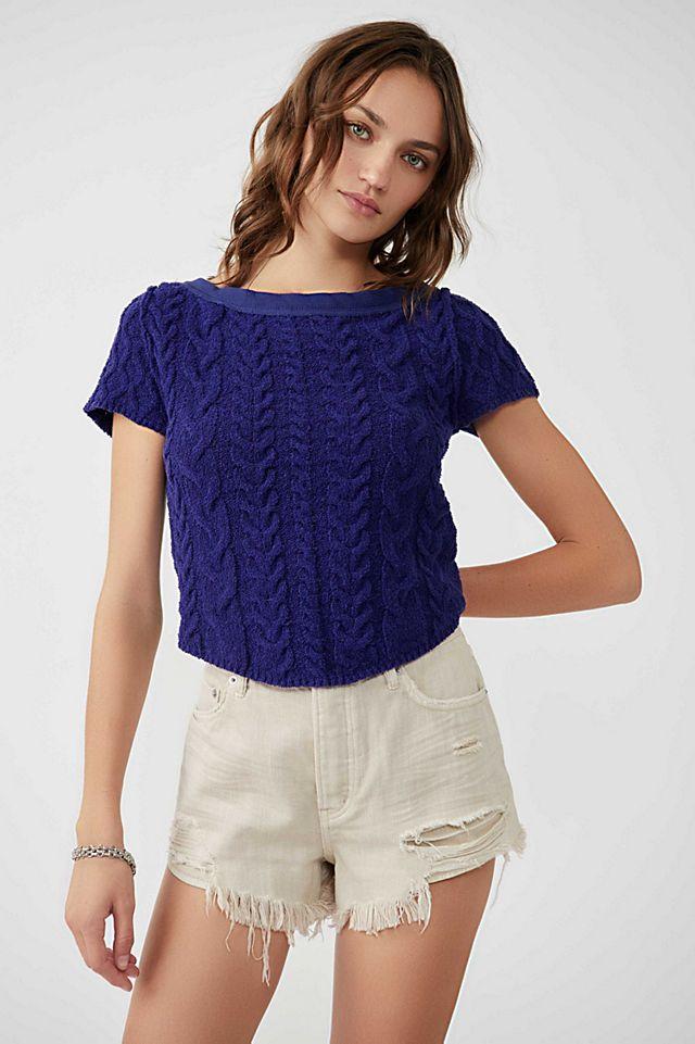 Baby Cable Tee by FREE PEOPLE | FREE PEOPLE