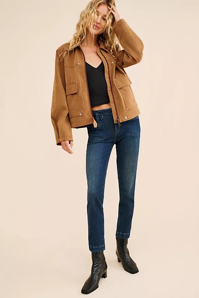 CRVY Evie Slim Bootcut Jeans by FREE PEOPLE | FREE PEOPLE