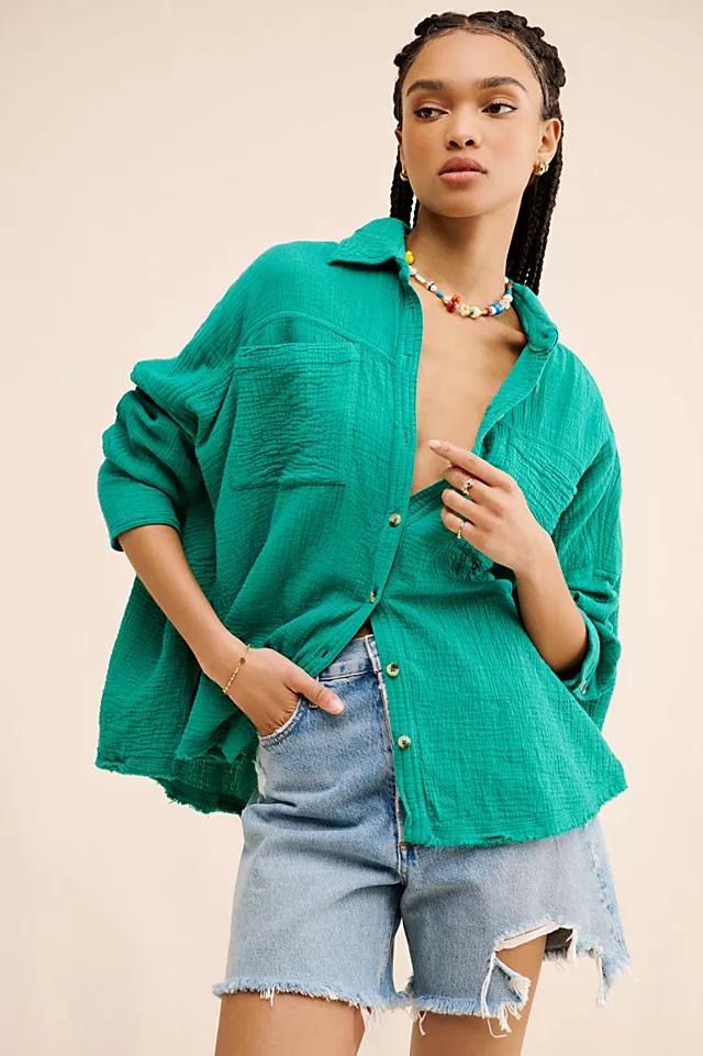 Cardiff Oversized Top by FREE PEOPLE | FREE PEOPLE