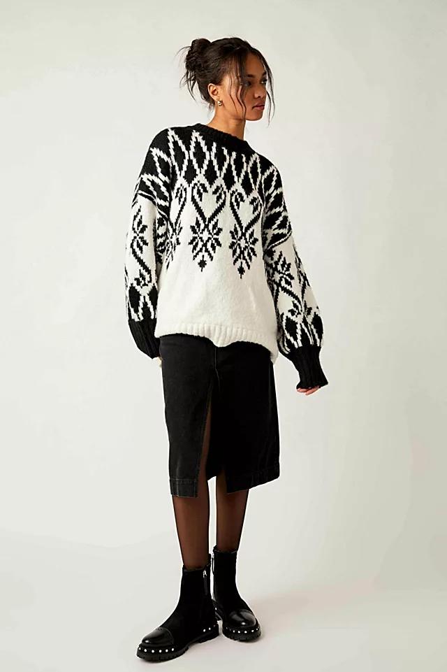 Fireside Patterned Tunic Secondhand by FREE PEOPLE | FREE PEOPLE