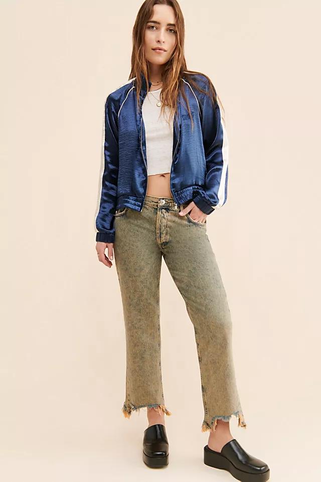 Maggie Mid-Rise Straight-Leg Jeans by FREE PEOPLE | FREE PEOPLE