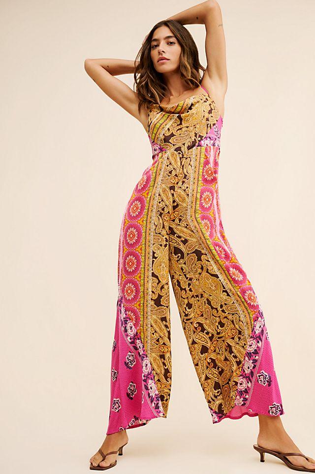 Miranda Printed Jumpsuit Secondhand by FREE PEOPLE | FREE PEOPLE
