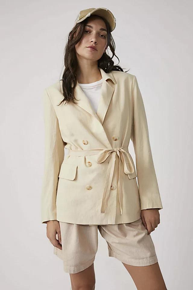 Olivia Tie-Front Blazer by FREE PEOPLE | FREE PEOPLE