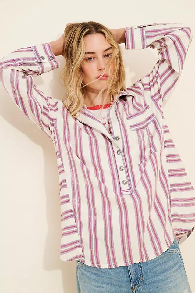 Preppy Pullover Shirt by FREE PEOPLE | FREE PEOPLE