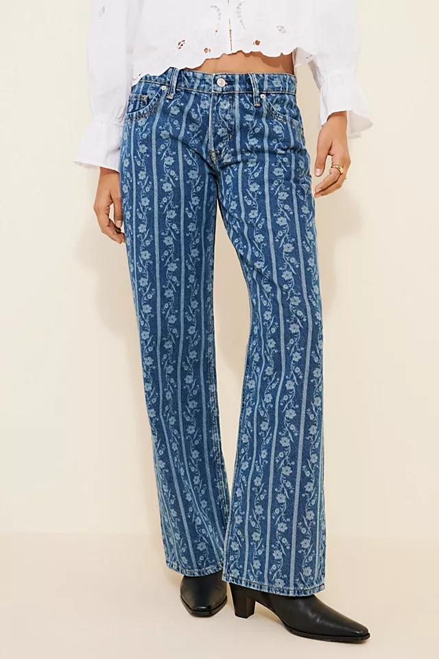 Tennessee Low-Rise Printed Boyfriend Jeans Secondhand by FREE PEOPLE | FREE PEOPLE