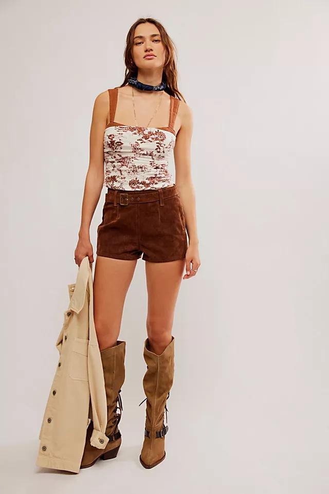 Two Tone Printed Tank Secondhand by FREE PEOPLE | FREE PEOPLE