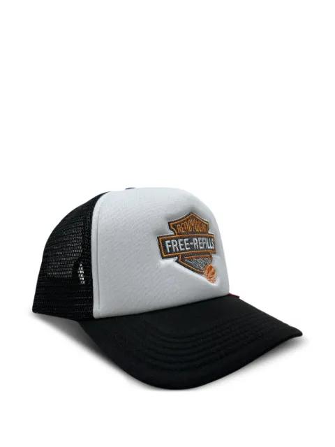 Harley embroidered trucker cap by FREE REFILLS
