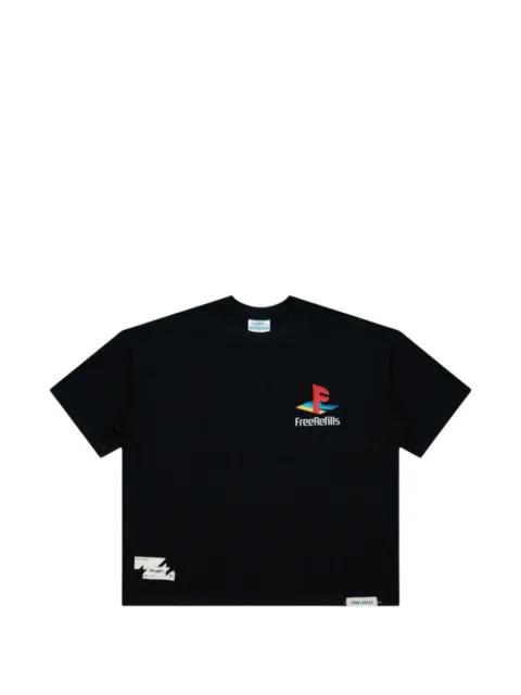 logo T-shirt by FREE REFILLS