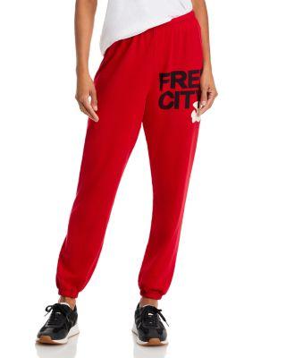 Cotton Logo Sweatpants by FREECITY