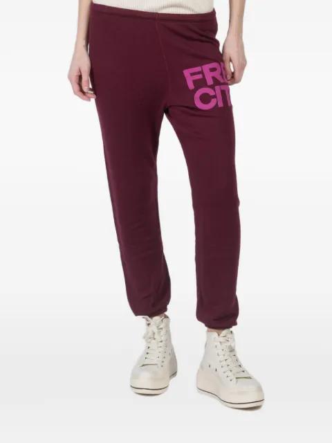 logo drawstring track pants by FREECITY