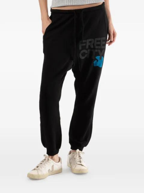 logo track pants by FREECITY