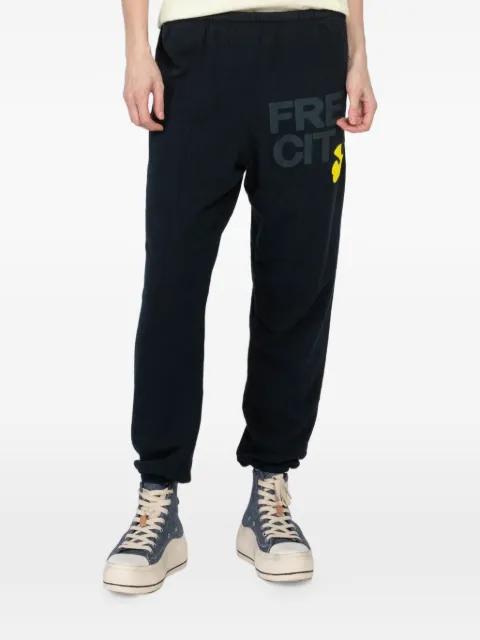 logo track pants by FREECITY