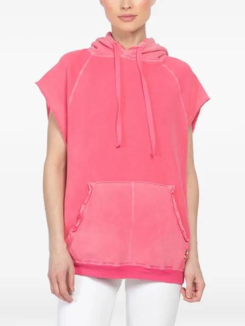 sleeveless hoodie by FREECITY