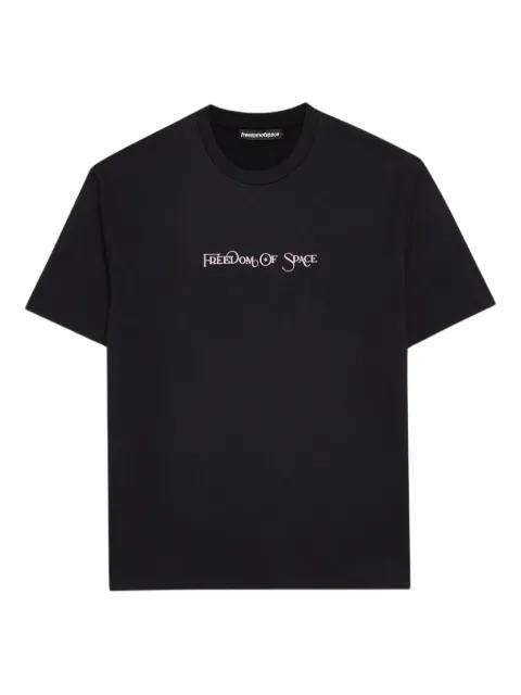 cotton T-shirt by FREEDOM OF SPACE