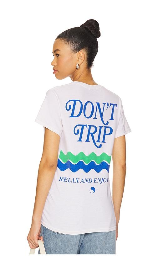 Free & Easy Cool Breeze Tee in White by FREE&EASY