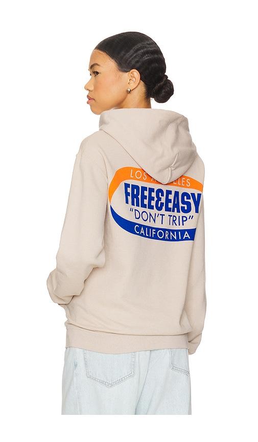 Free & Easy Highway OG Hoodie in Cream by FREE&EASY