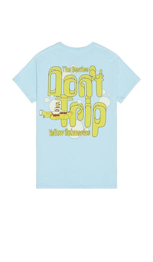 Free & Easy x The Beatles Yellow Submarine Bubbles Tee in Blue by FREE&EASY Free & Easy x The Beatles Yellow Submarine Bubbles Tee in Blue by FREE&EASY
