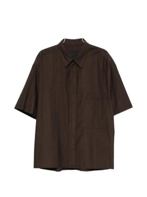 Salter textured short-sleeve shirt by FREI-MUT