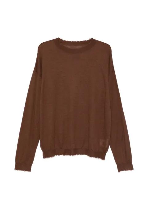 frayed sweater by FREI-MUT