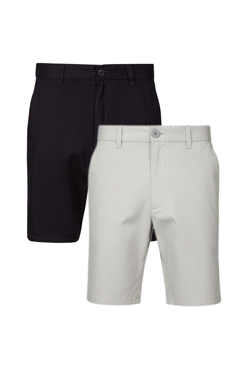 2 Pack Cotton Chino Shorts by FRENCH CONNECTION