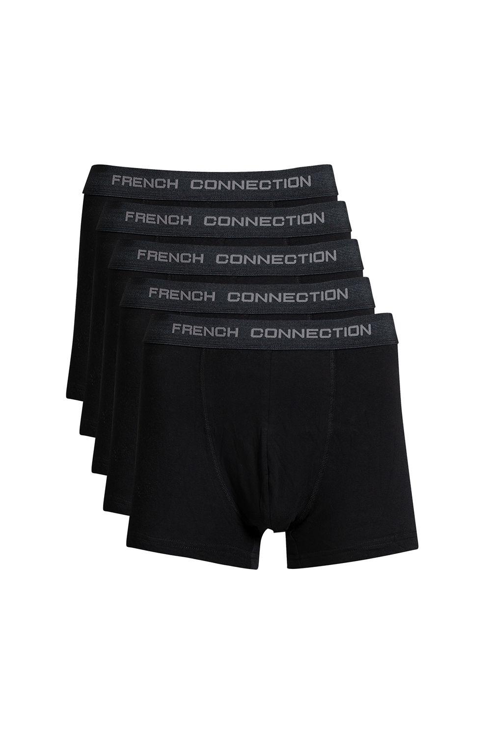 5 Pack Cotton Boxers by FRENCH CONNECTION