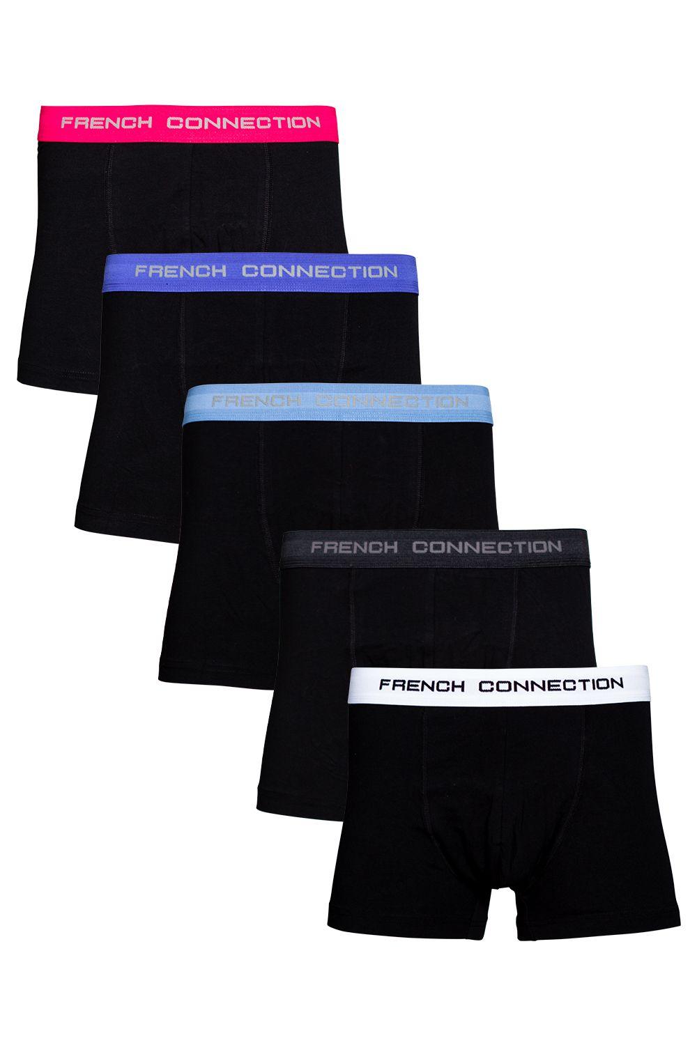 5 Pack Cotton Boxers by FRENCH CONNECTION