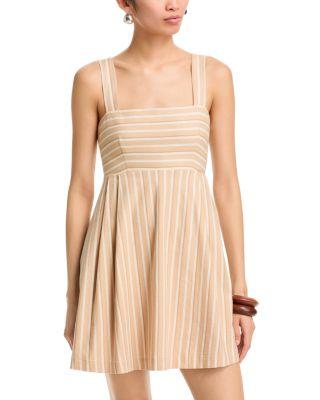 Aspen Striped Babydoll Mini Dress by FRENCH CONNECTION