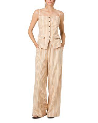 Aspen Striped Tailored Top & Pants by FRENCH CONNECTION