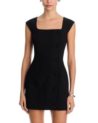 Azra Square Neck Twill Mini Dress by FRENCH CONNECTION