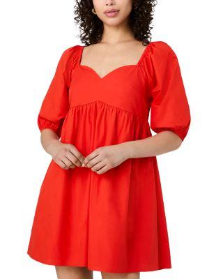 Cambria Puff Sleeve Dress by FRENCH CONNECTION
