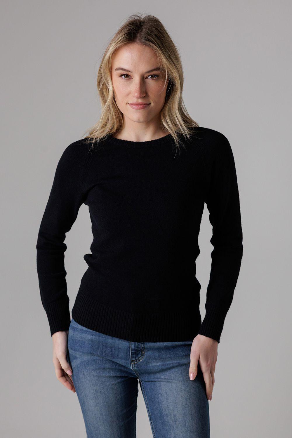 Cosy Soft Touch Crew Neck Raglan Jumper by FRENCH CONNECTION