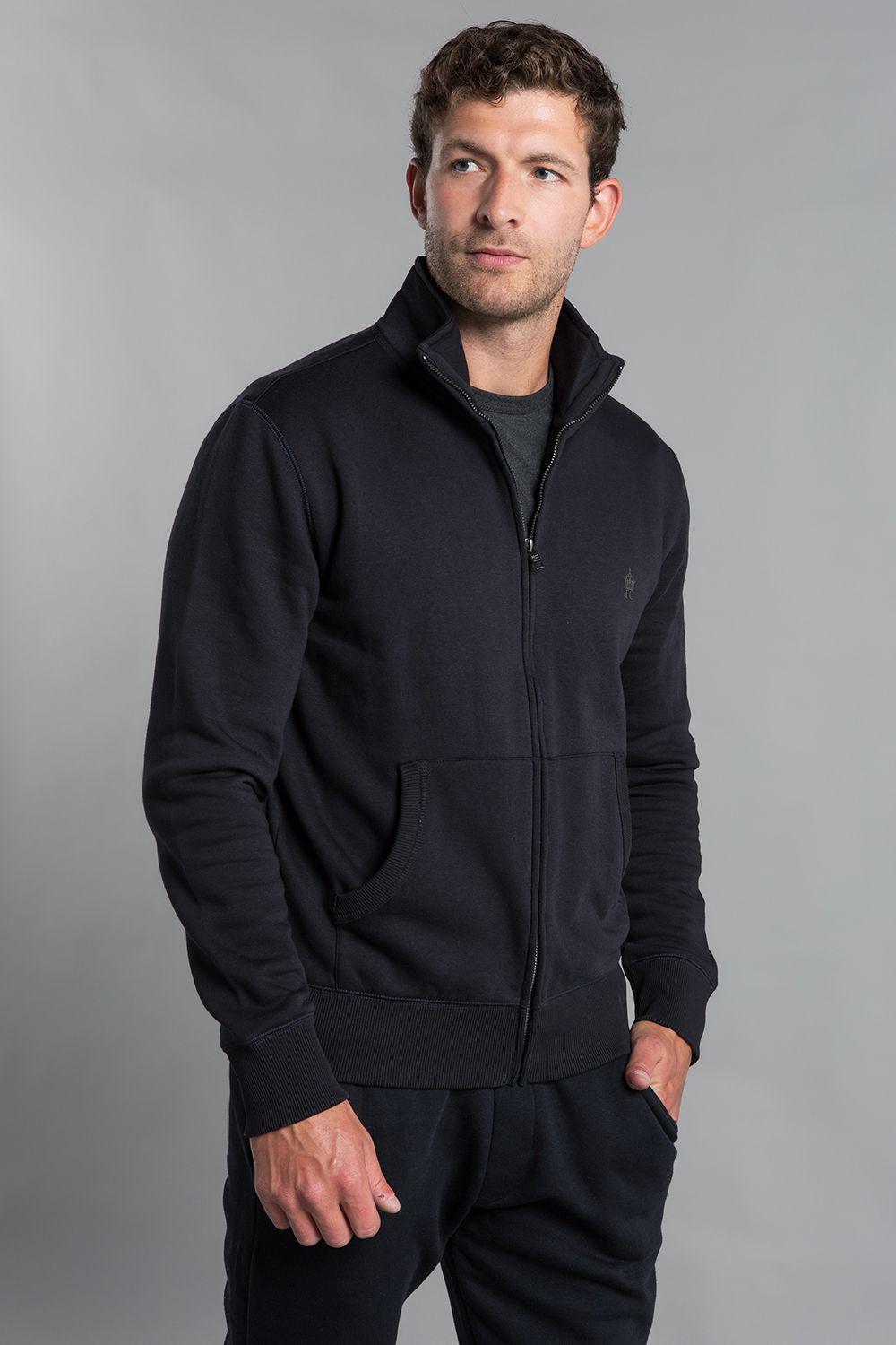 Cotton Blend Funnel Neck Zip Jumper by FRENCH CONNECTION