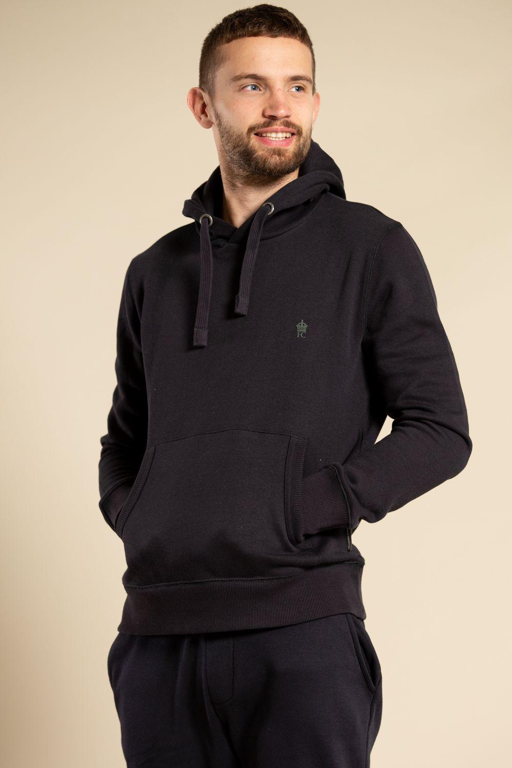 Cotton Blend Hoody by FRENCH CONNECTION