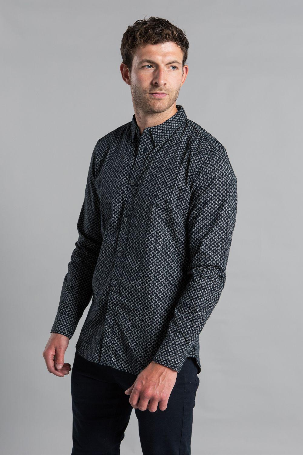 Cotton Long Sleeve Floral Shirt by FRENCH CONNECTION
