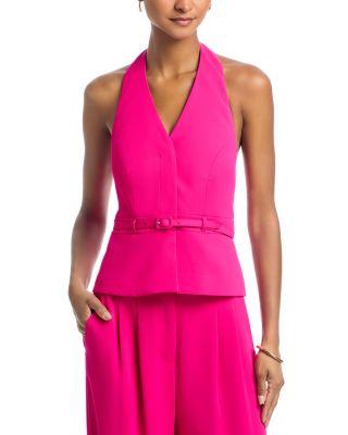 Harry Belted Halter Top by FRENCH CONNECTION