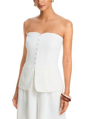 Harry Suiting Strapless Top by FRENCH CONNECTION
