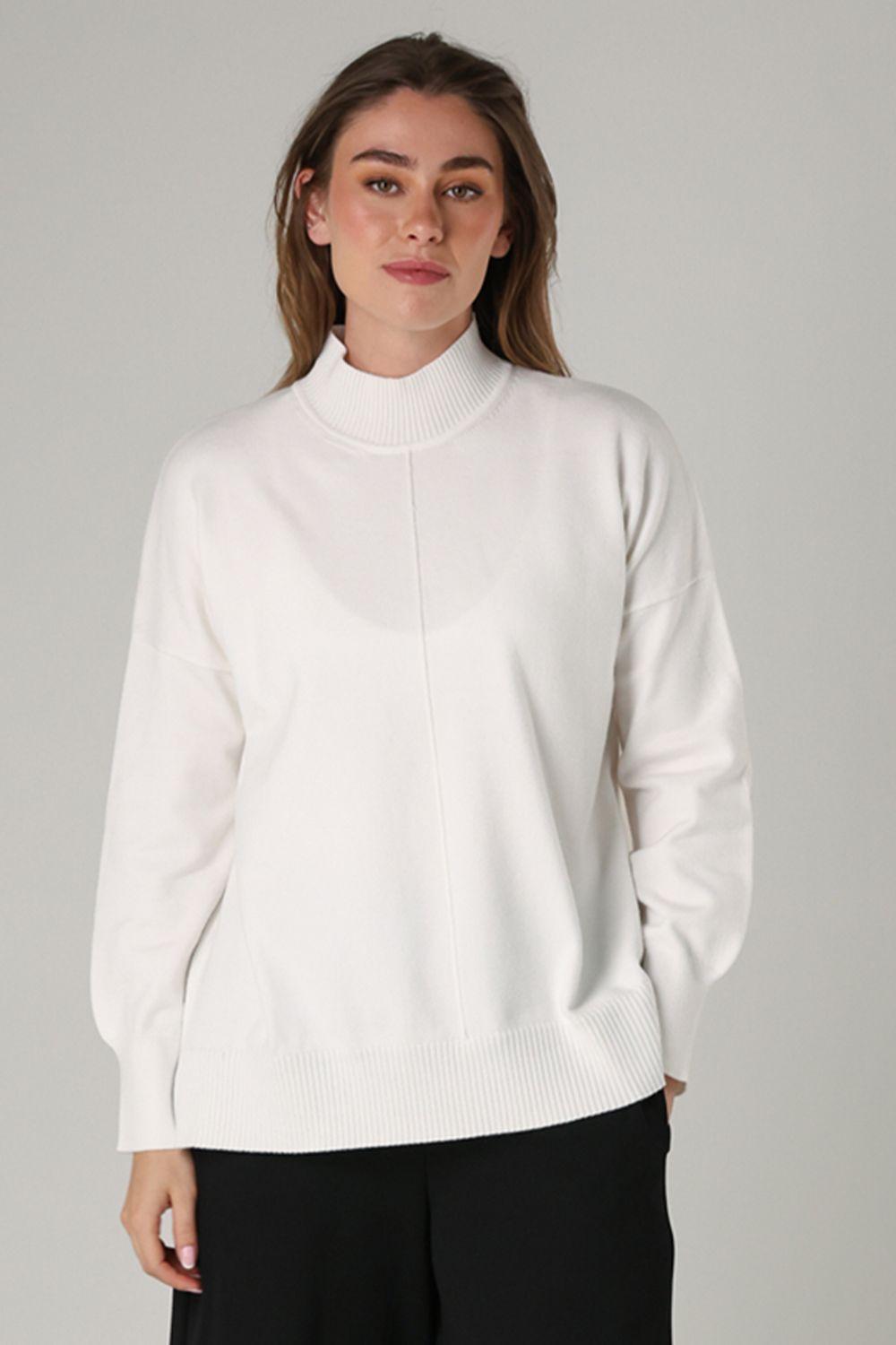 High Neck Cosy Long Sleeve Jumper by FRENCH CONNECTION