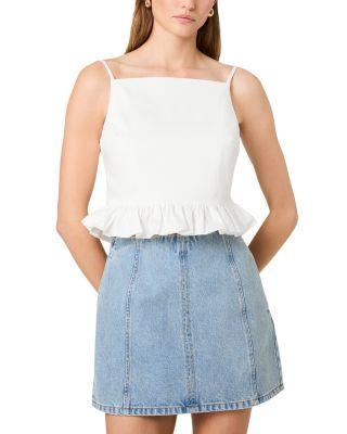 Lilah Stretch Cotton Top by FRENCH CONNECTION