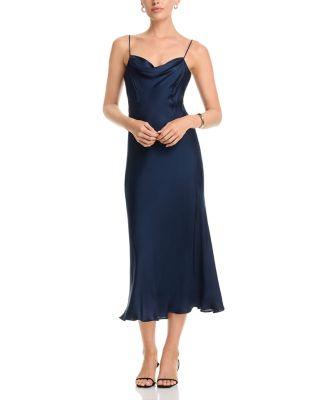 Oona Satin Strap Dress by FRENCH CONNECTION